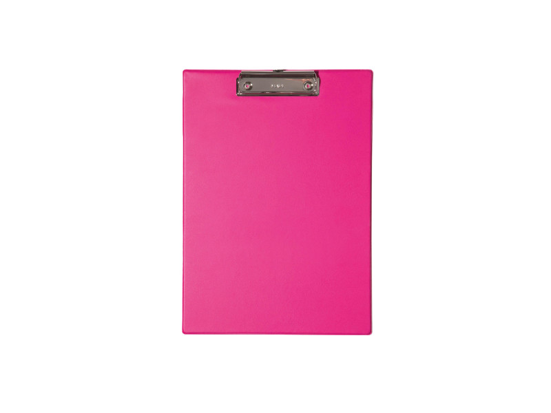 MAUL Porte-bloc, A4, plastifié, rose vif