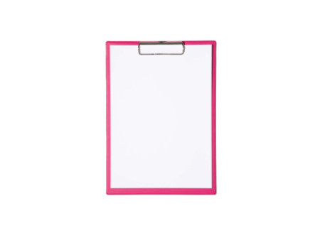MAUL Porte-bloc, A4, plastifié, rose vif
