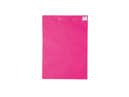 MAUL Porte-bloc, A4, plastifié, rose vif