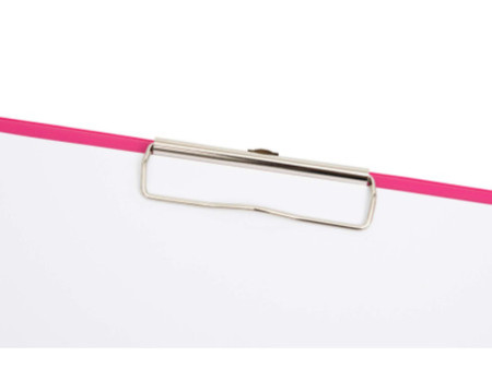 MAUL Porte-bloc, A4, plastifié, rose vif