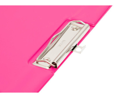 MAUL Porte-bloc à pince, plastifié A4, rose vif