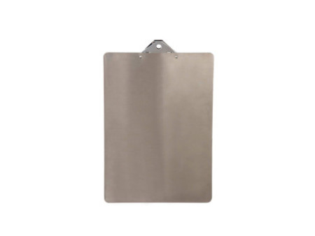 MAUL Porte-bloc MAULsteel, acier inoxydable, A4, argent