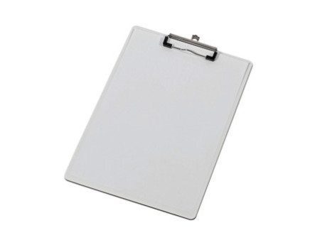 MAUL Porte-bloc à pince MAULflexx, A4, en PP, blanc / noir