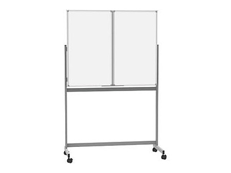 MAUL Tableau blanc mobile pliable MAULstandard, 1000x1500 mm
