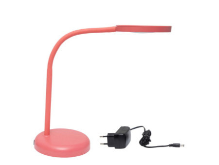 MAUL Lampe de bureau à LED MAULjoy, socle, touch of rose