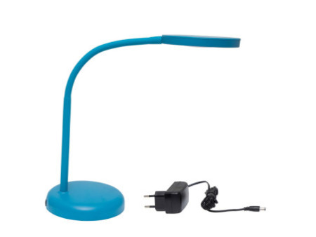 MAUL Lampe de bureau à LED MAULjoy, socle, atlantic blue