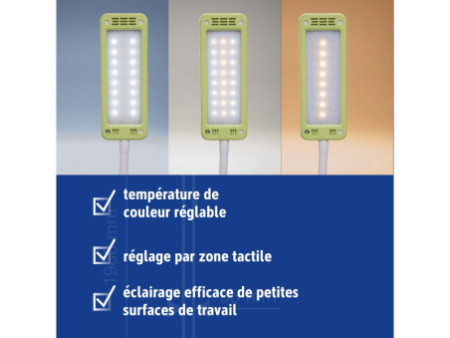 MAUL Lampe de bureau à LED MAULpearly colour vario, lime