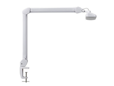 MAUL Lampe de bureau à LED MAULintro, dimmable, pince, blanc