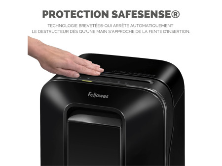 Fellowes Destructeur de documents Powershred LX200, noir