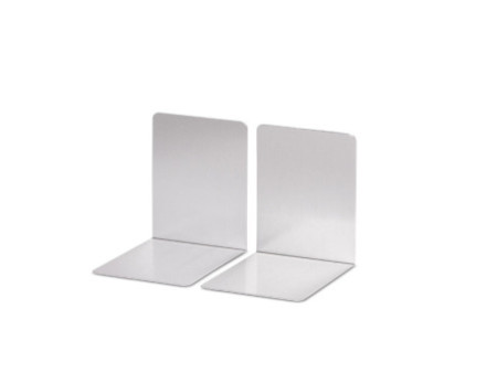 MAUL Serre-livres, en aluminium, (L)80 x (P)100 x (H)100 mm