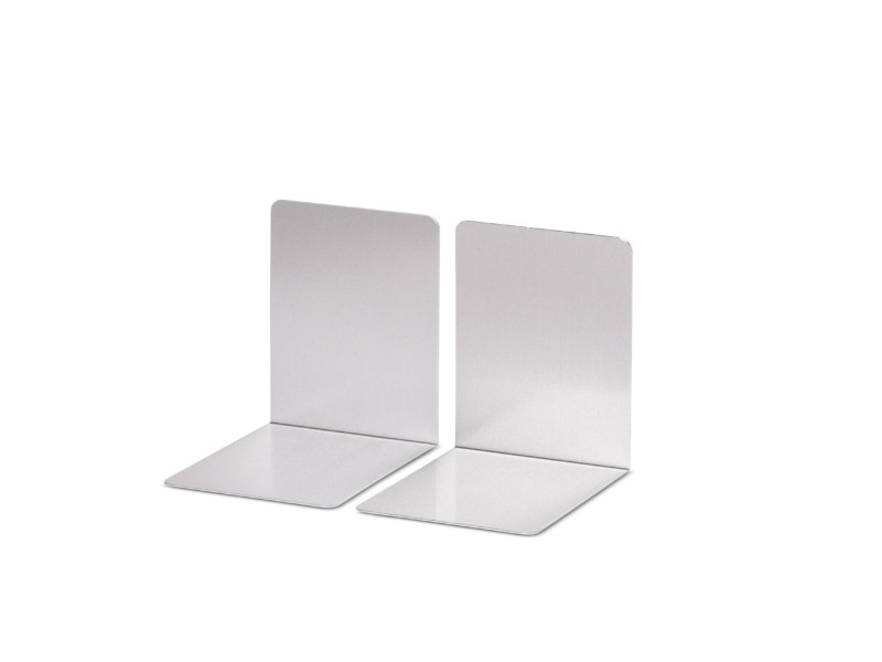 MAUL Serre-livres, en aluminium, (L)80 x (P)100 x (H)100 mm