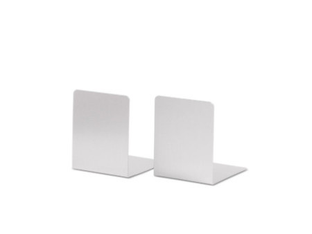 MAUL Serre-livres, en aluminium, (L)80 x (P)100 x (H)100 mm