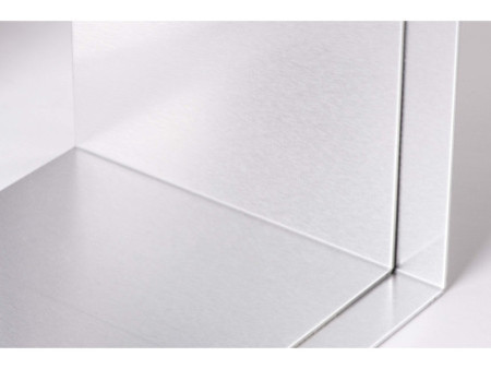 MAUL Serre-livres, en aluminium, (L)80 x (P)100 x (H)100 mm