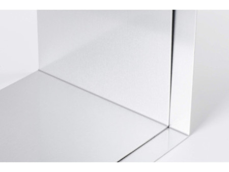 MAUL Serre-livres, en aluminium, (L)100 x (P)100 x (H)130 mm