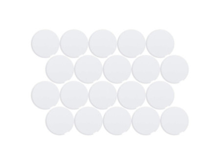 MAUL Aimant à facettes MAULpro, diamètre: 33 mm, blanc