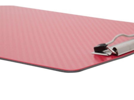 MAUL Porte-bloc avec pince MAULflexx, A4, rouge / noir