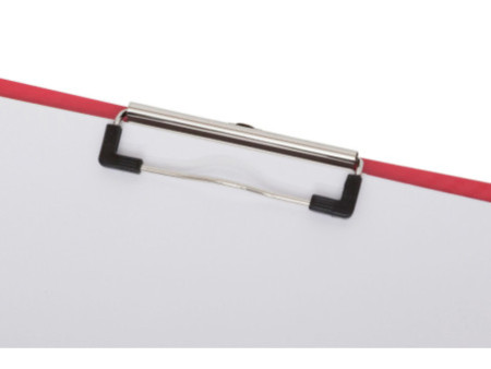 MAUL Porte-bloc avec pince MAULflexx, A4, rouge / noir