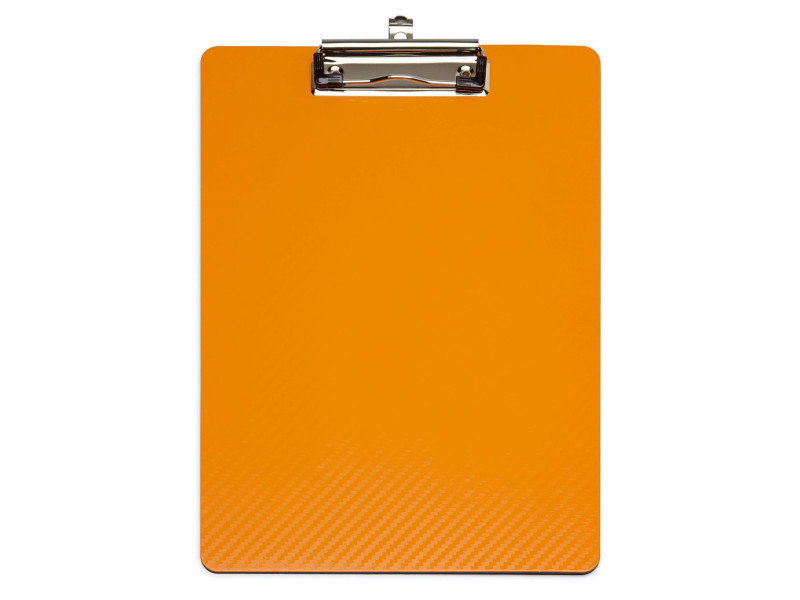 MAUL Porte-bloc avec pince MAULflexx, A4, orange / noir