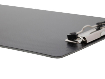 MAUL Porte-bloc avec pince MAULflexx, A4, noir / noir