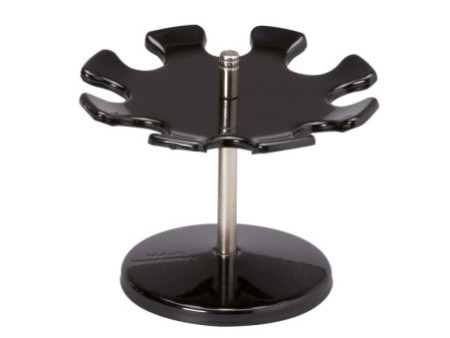 MAUL Porte-timbres rond, 8 tampons, noir, (51008-90)