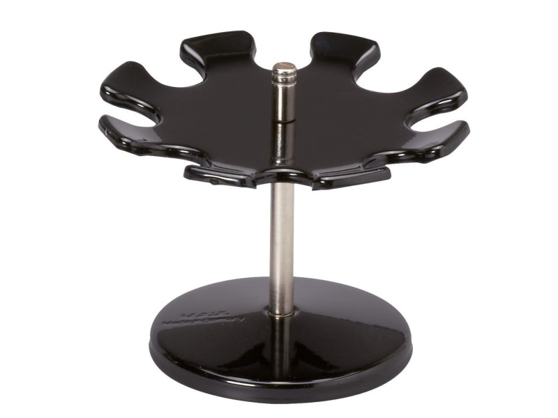 MAUL Porte-timbres rond, 8 tampons, noir, (51008-90)