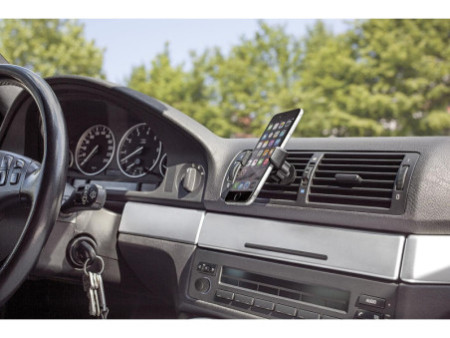 WEDO Support de smartphone pour voiture 'Clip-it plus', noir
