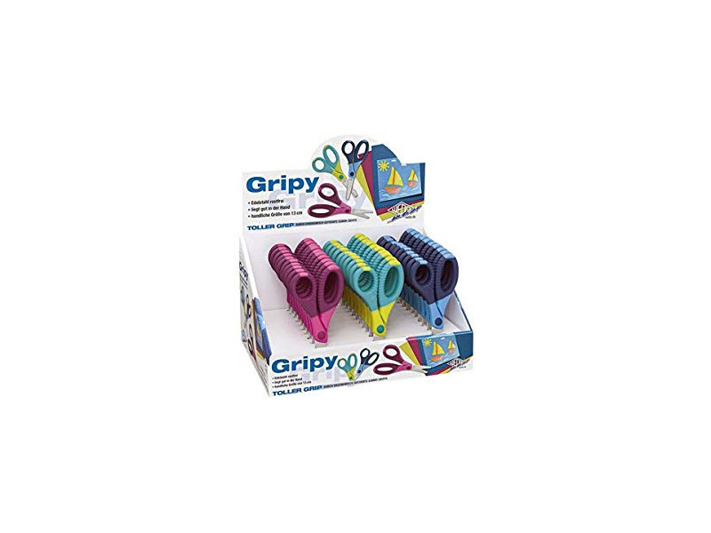 WEDO Ciseaux de bricolage Gripy, rond, longueur: 130 mm
