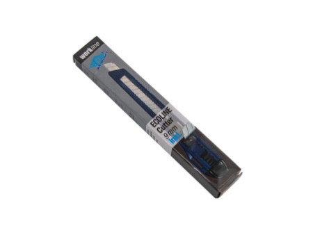 WEDO Cutter Ecoline, lame: 9 mm, bleu/noir