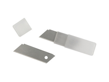 WEDO Cutter de sécurité Long Blade, lame: 18 mm, rouge/noir