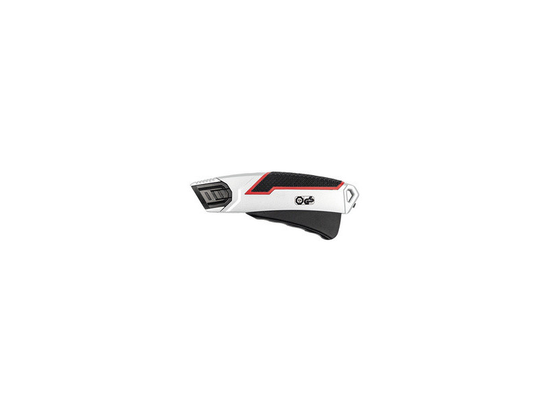 WEDO Cutter de sécurité PLUS 837, lame: 19 mm, noir/argent