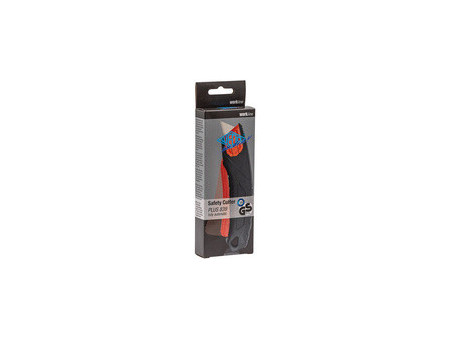 WEDO Cutter de sécurité PLUS 839, lame: 19 mm, noir/rouge