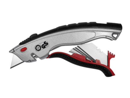 WEDO Safety-Cutter pro Plus, lame: 19 mm, argent/noir