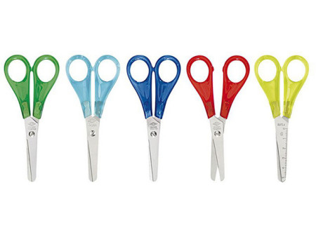 WEDO Ciseaux de bricolage, rond, 130 mm, pour droitiers