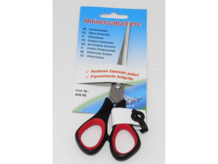 WEDO Ciseaux universels pour droitiers, pointu, longueur: