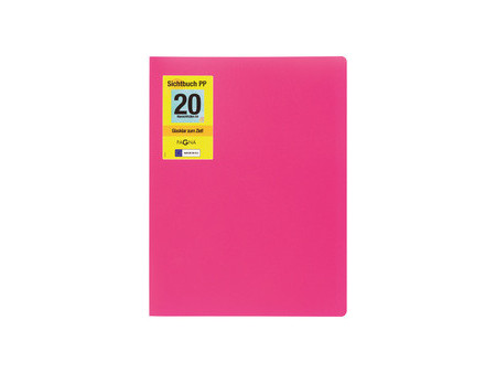 PAGNA Protège-documents 'School', A4, 20 pochettes, assorti