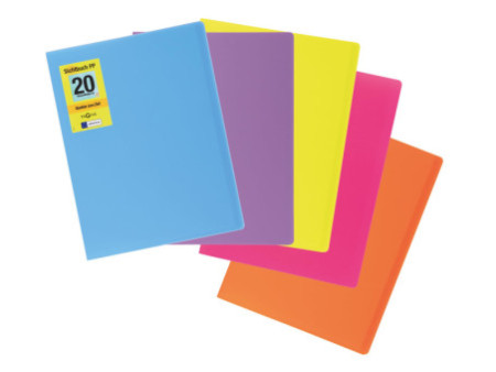 PAGNA Protège-documents 'School', A4, 20 pochettes, lilas