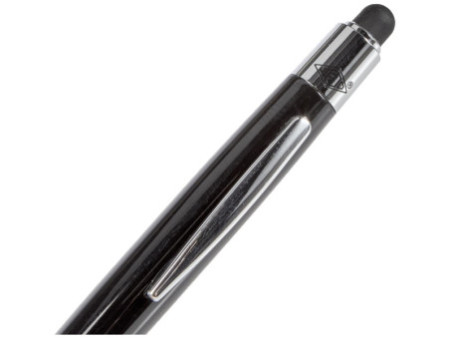 WEDO Stylet 2 en 1 Pioneer Mini, très brillant, noir