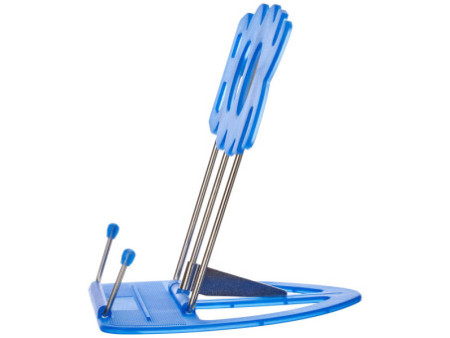 WEDO Pupitre de lecture BOOK, socle en plastique, bleu