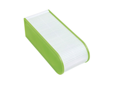 WEDO Fichier éducatif A8 paysage, 100 fiches, vert
