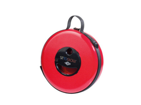 WEDO Tabouret télescopique SITTOGLOW, en plastique, rouge