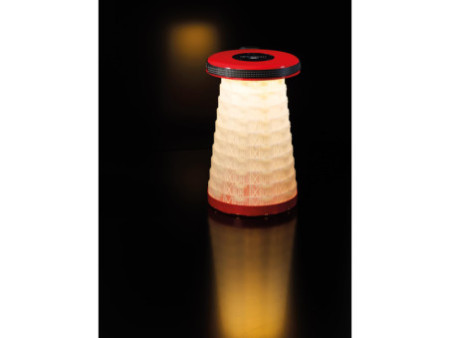 WEDO Tabouret télescopique SITTOGLOW, en plastique, rouge