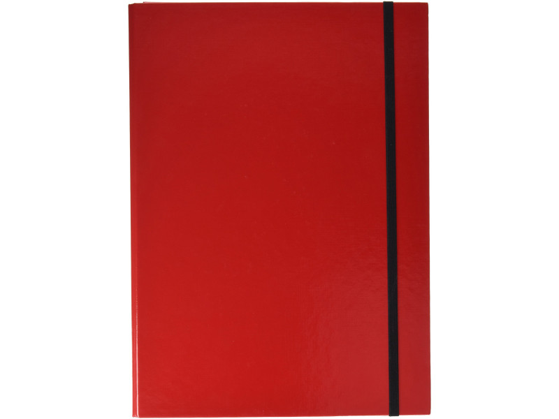 PAGNA chemise à élastiques 'Basic Colours', fomat A4, rouge