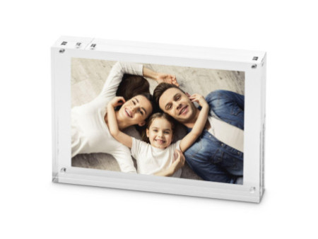 Maul Cadre photo, (L)178 x (P)30 x (H)127 mm, transparent