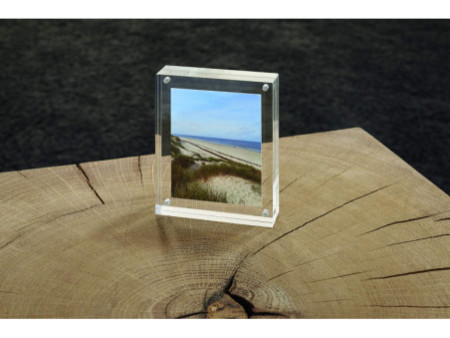 Maul Cadre photo, (L)115 x (P)24 x (H)90 mm, transparent