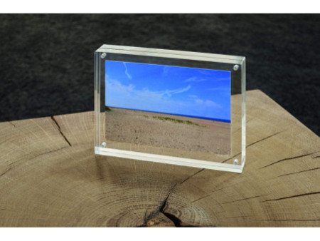 Maul Cadre photo, (L)115 x (P)24 x (H)90 mm, transparent