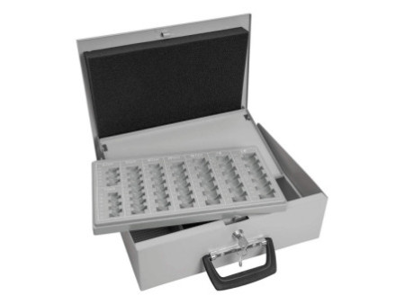 WEDO Coffret-caisse à monnaie Universa, gris lumière