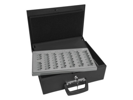 WEDO Coffret-caisse à monnaie Universa, noir