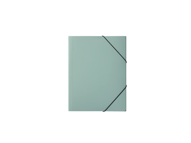 PAGNA Chemise à élastiques 'Pastell eco', A4, PP, vert