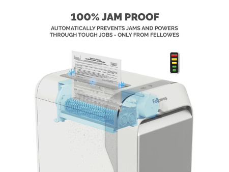 Fellowes Destructeur de documents Powershred LX 221, blanc