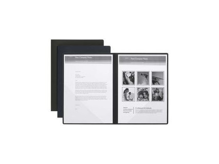 PAGNA Chemise de présentation / candidature 'Perfect', noir